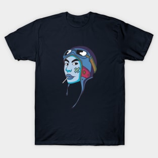 woman with helmet T-Shirt